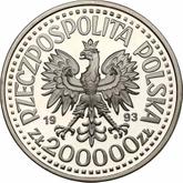 Obverse 200000 Zlotych 1993 MW Casimir IV Jagiellon