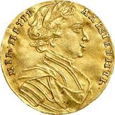 Obverse Chervonetz (Ducat) 1712 D-L