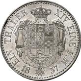 Reverse Thaler 1837 CvC