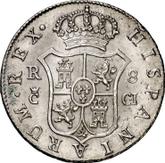 Reverse 8 Reales 1811 c CI