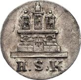 Obverse Dreiling 1836 H.S.K.