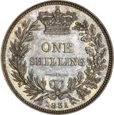 Reverse Shilling 1831 WW
