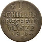Reverse Schilling 1804 A