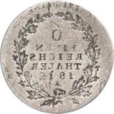 Reverse 1/6 Thaler 1809-1818