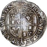 Reverse Sixpence 1627 Second draped bust