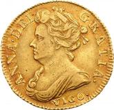Obverse Half Guinea 1703 Pre-Union