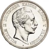 Obverse 5 Mark 1891 A Prussia