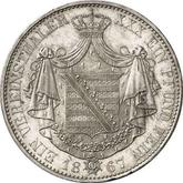 Reverse Thaler 1867