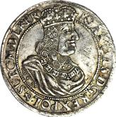 Obverse Ort (18 Groszy) 1664 DL Danzig