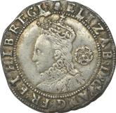 Obverse Sixpence 1583 Sixth issue