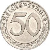 Obverse 50 Reichspfennig 1939 E
