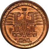 Obverse 100 Zlotych 1925 Pattern Diameter 20 mm