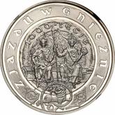 Reverse 10 Zlotych 2000 MW RK The 1000th anniversary of the convention in Gniezno