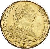 Obverse 4 Escudos 1772 M PJ