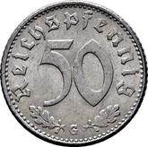 Obverse 50 Reichspfennig 1944 G