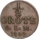 Reverse 1/2 Groten 1802