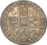 Reverse Shilling 1723 First draped bust