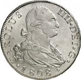 Obverse 8 Reales 1808 M FA