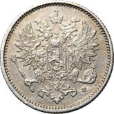 Obverse 50 Pennia 1872 S
