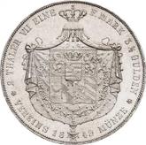 Reverse 2 Thaler 1842 A