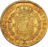 Reverse 8 Escudos 1793 So DA