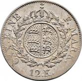 Reverse 12 Kreuzer 1825