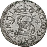 Obverse Schilling (Szelag) 1614 Lithuania