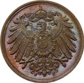 Reverse 1 Pfennig 1908 F