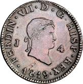 Obverse 4 Maravedís 1819 J