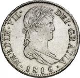 Obverse 4 Reales 1816 M GJ
