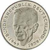 Obverse 2 Mark 1992 J Kurt Schumacher