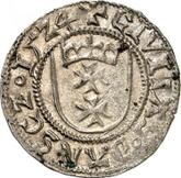 Obverse Schilling (Szelag) 1524 Danzig