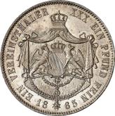 Reverse Thaler 1865
