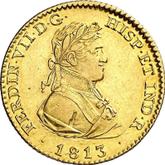 Obverse 2 Escudos 1813 M GJ