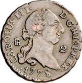 Obverse 2 Maravedís 1778