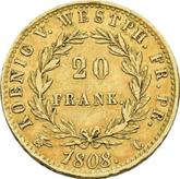 Reverse 20 Francs 1808 C