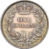 Reverse Shilling 1865