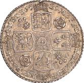 Reverse Shilling 1729 Young Head