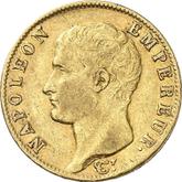 Obverse 20 Francs AN 14 (1805-1806) W