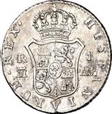 Reverse 1 Real 1826 M AJ