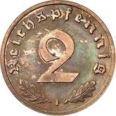 Obverse 2 Reichspfennig 1937 F