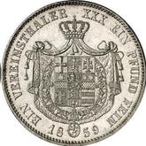 Reverse Thaler 1859 C.P.