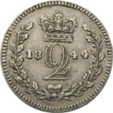 Reverse Twopence 1844