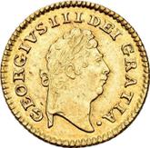Obverse Third Guinea 1800 First laureated bust