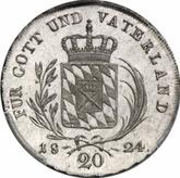 Reverse 20 Kreuzer 1824