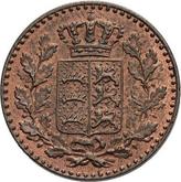 Obverse 1/2 Kreuzer 1871
