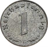 Obverse 1 Reichspfennig 1944 B