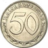 Obverse 50 Reichspfennig 1938 B