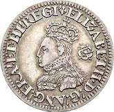Obverse Sixpence 1567 Milled coinage
