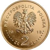 Obverse 2 Zlote 2013 MW 200th Anniversary of the Birth of Hipolit Cegielski